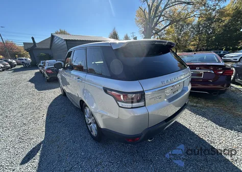 2016 Land Rover Range Rover Sport 3.0L V6 Supercharged Hse из США, поврежденный, VIN SALWR2VF1GA557053